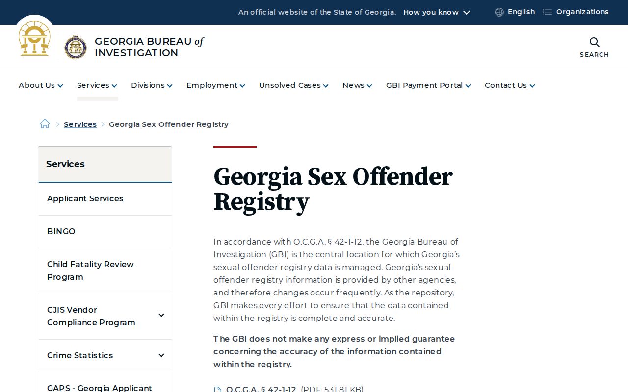 Irwin County sex offender registry tools and download options